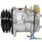 A & I Products Compressor, New, Sanden Style w/ Clutch (6332) 10.8" x7.6" x7.7" A-5176185 - alternate 4